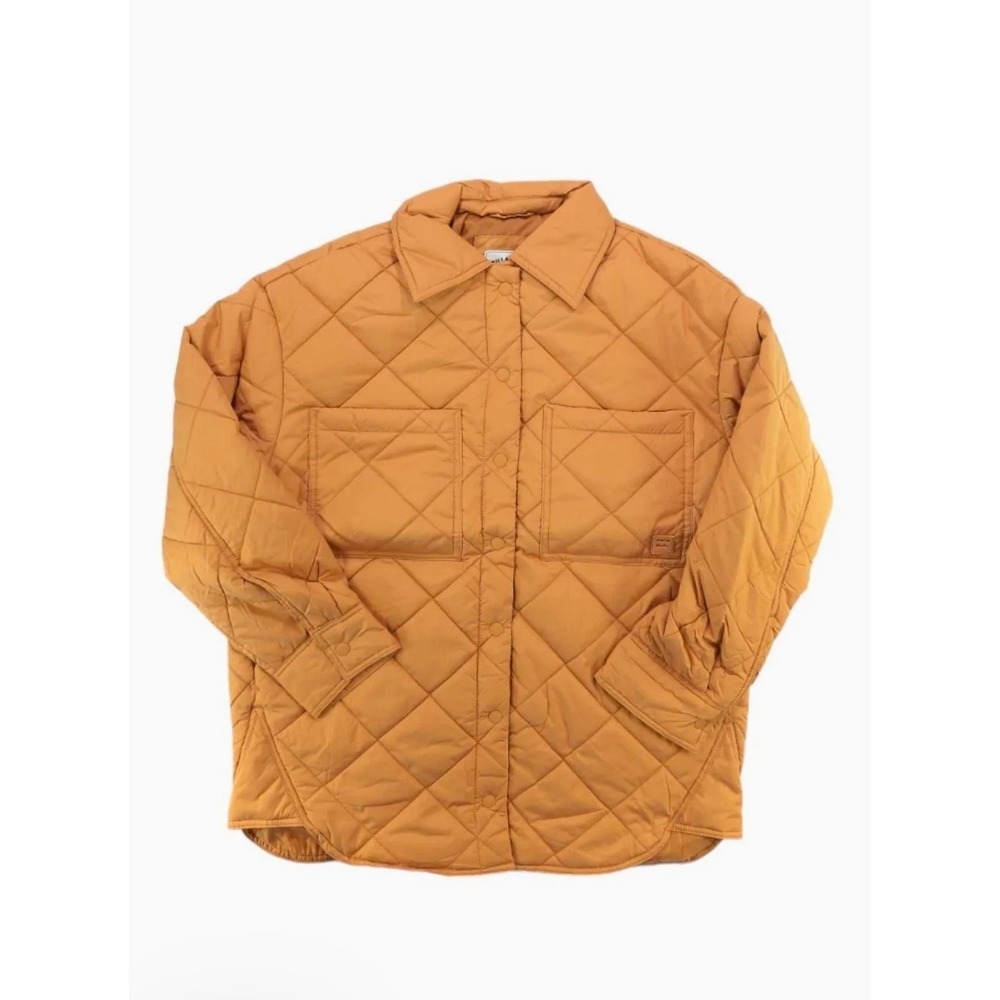 Billabong Adventure Minimalist Gorpcore Division Quilted Adobe Carmel Women L